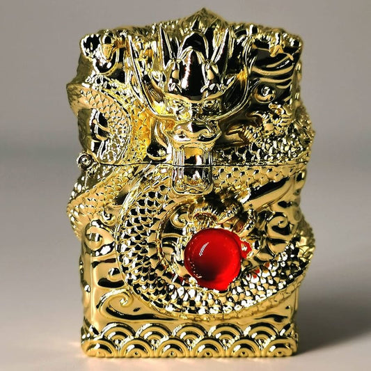 Limited Edition Dragon Antique Old School Lighter